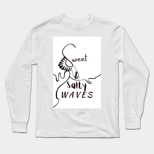 Sweet Sun and Salty Waves Long Sleeve T-Shirt